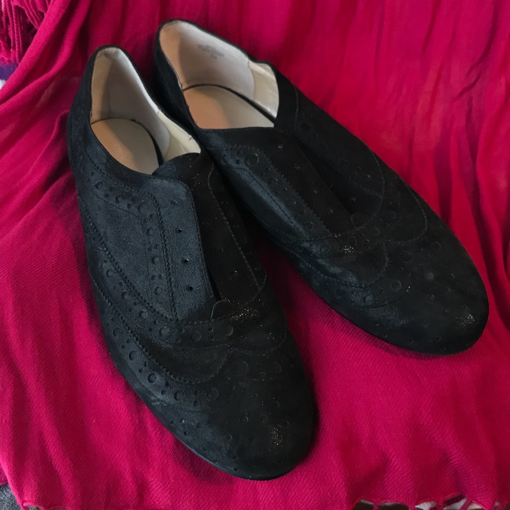 Sparkle Oxford Flats